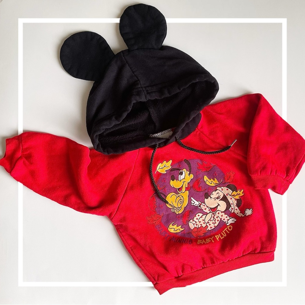 Vintage 1984 Disney Babies Hoodie 18m approx